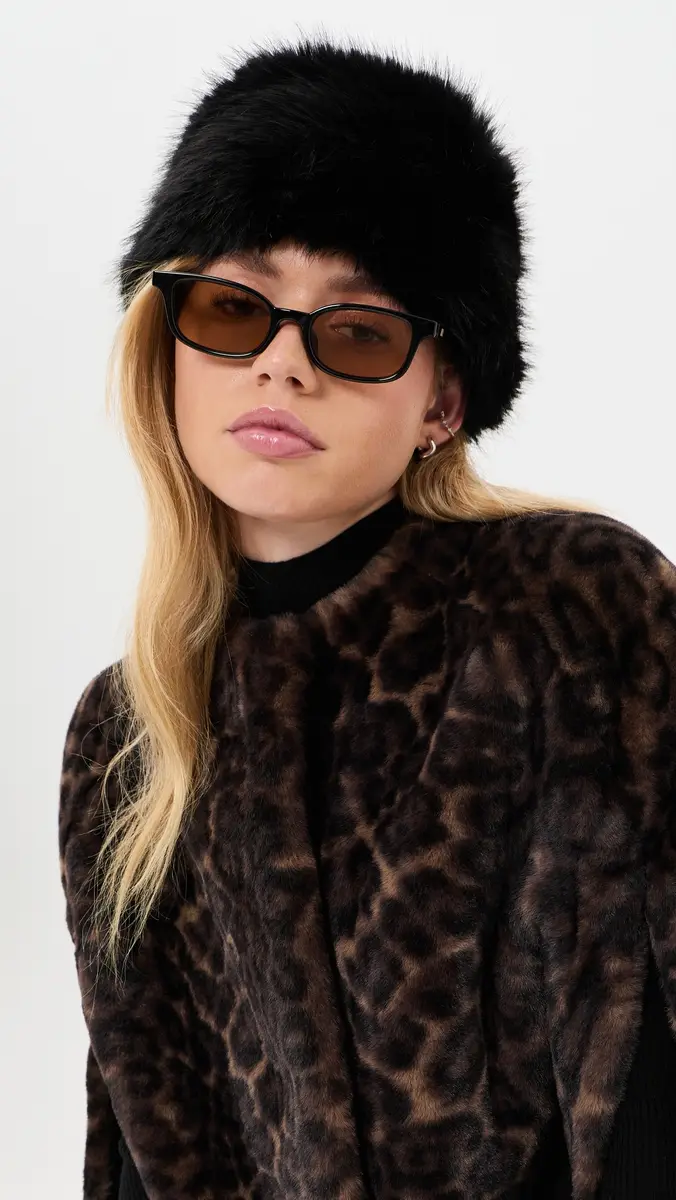 Apparis Margot Sable Pillbox Hat | Thumbnail 2 Apparis Margot Sable Pillbox Hat | Thumbnail 2