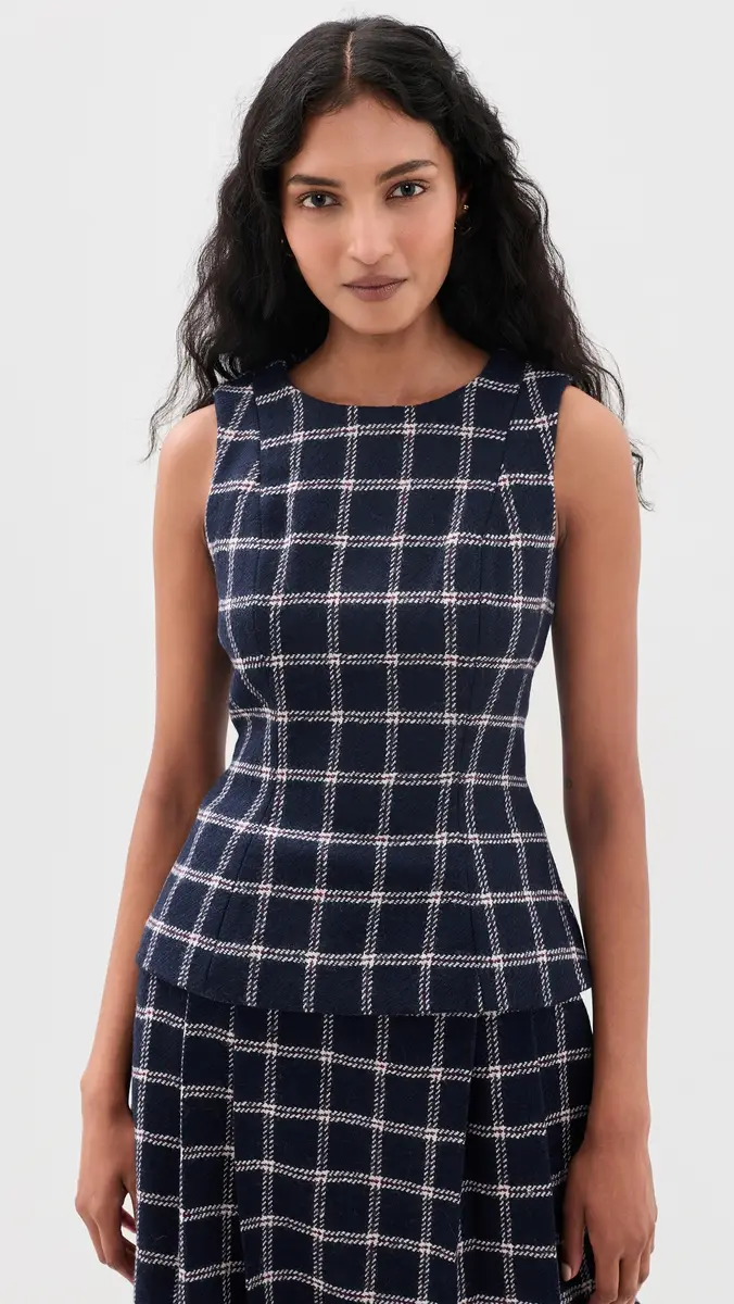HUNTER BELL Bini Wool Top | Thumbnail 2 HUNTER BELL Bini Wool Top | Thumbnail 2