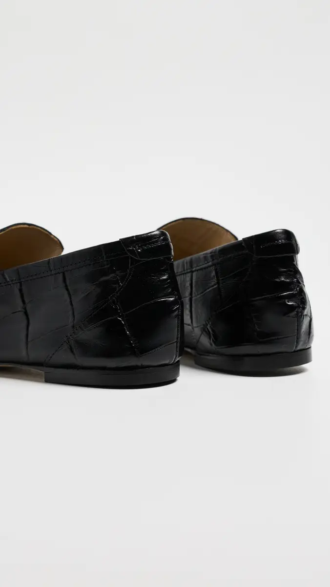 Jamie Haller Croc Penny Loafers | Thumbnail 4 Jamie Haller Croc Penny Loafers | Thumbnail 4