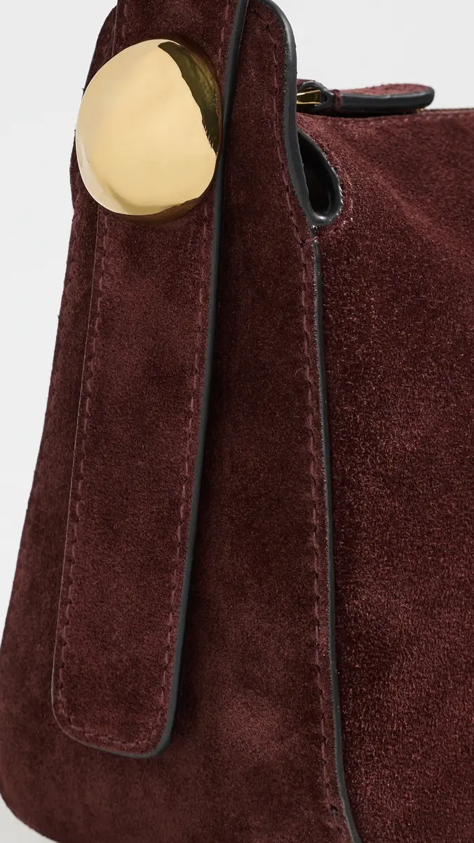 Madewell Suede Organic Drop Hand Held Pouchette | Thumbnail 5