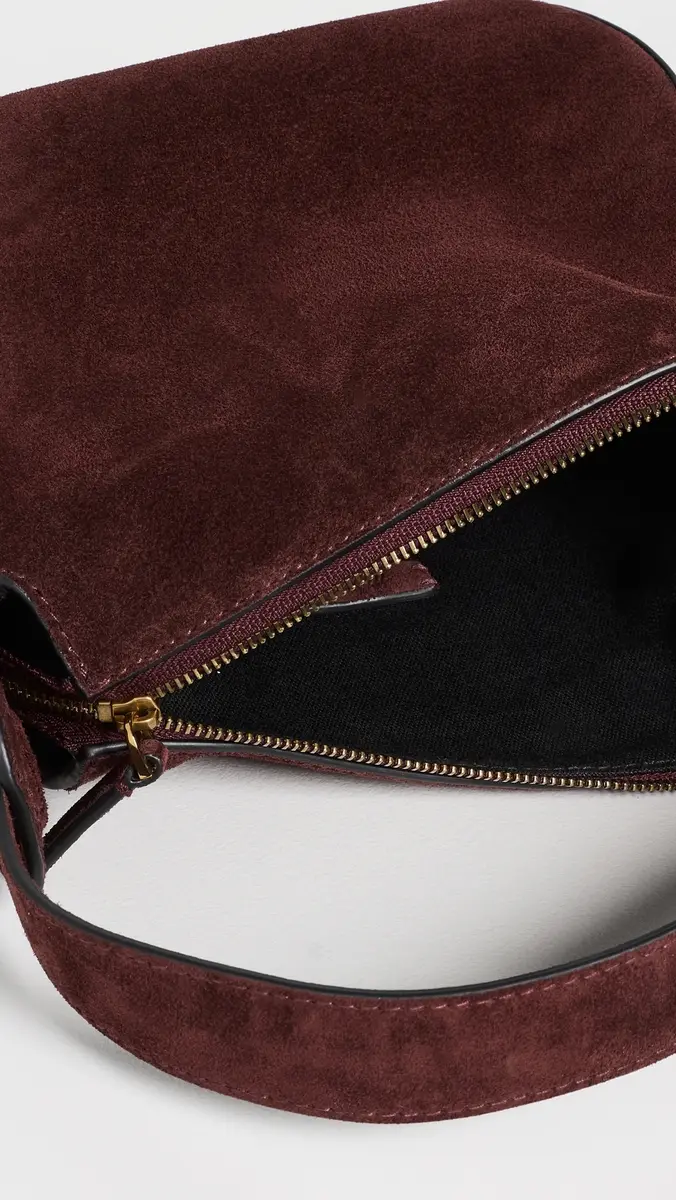 Madewell Suede Organic Drop Hand Held Pouchette | Thumbnail 6