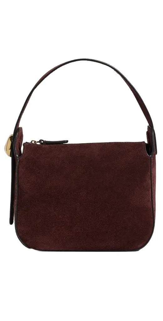 Madewell Suede Organic Drop Hand Held Pouchette