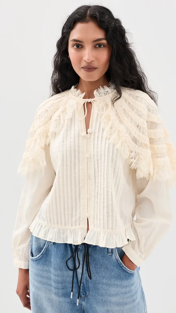 Sea Margaret Solid Capelet Long Sleeve Top | Thumbnail 2 Sea Margaret Solid Capelet Long Sleeve Top | Thumbnail 2
