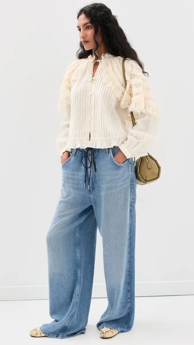 Sea Margaret Solid Capelet Long Sleeve Top | Thumbnail 5 Sea Margaret Solid Capelet Long Sleeve Top | Thumbnail 5