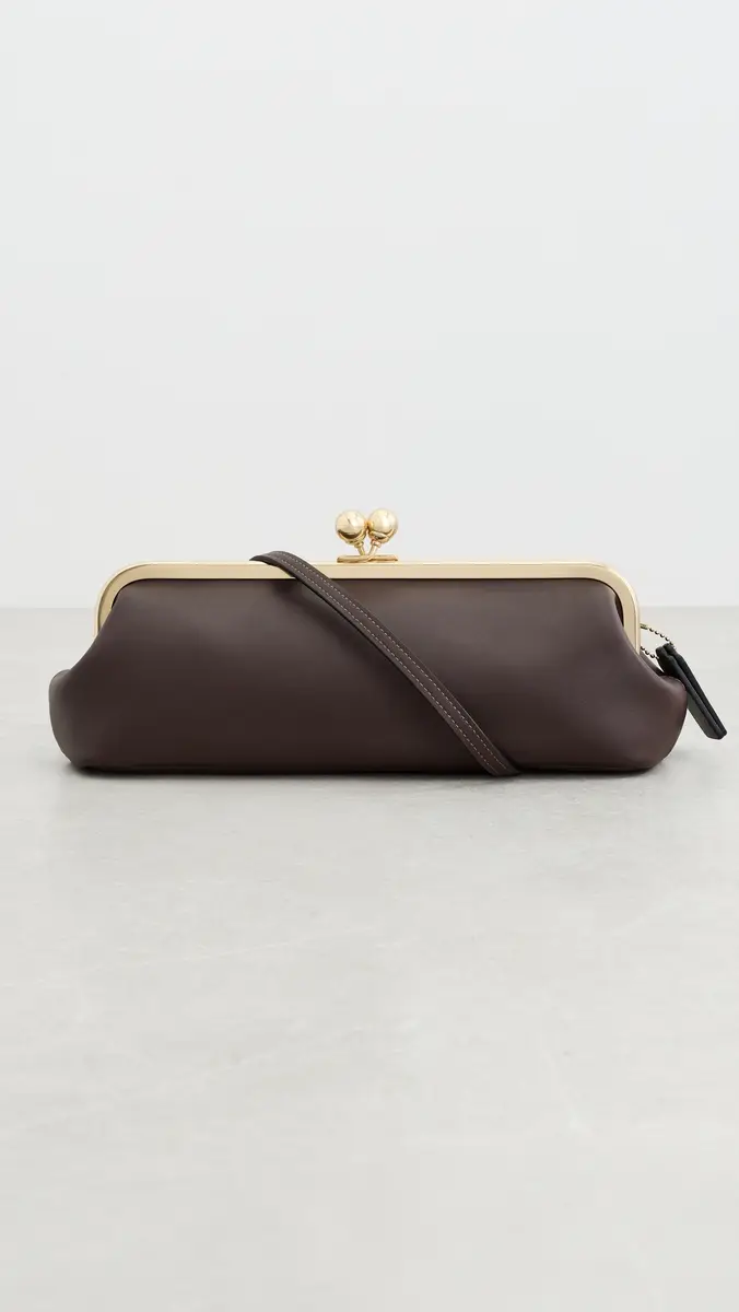 Coach Glovetanned Leather 30 Kisslock Frame Bag | Thumbnail 2 Coach Glovetanned Leather 30 Kisslock Frame Bag | Thumbnail 2