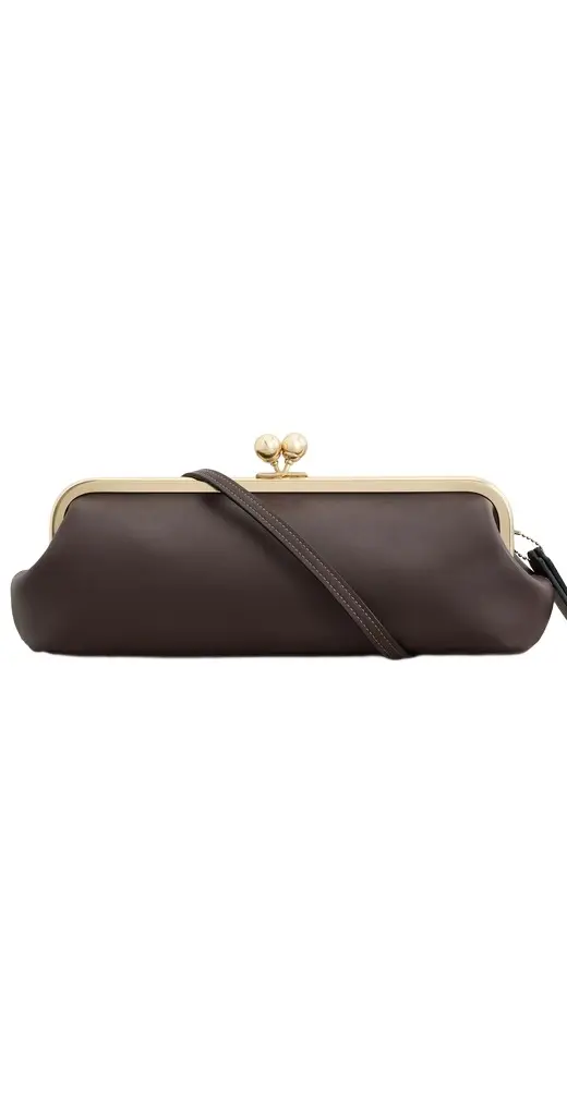 Glovetanned Leather 30 Kisslock Frame Bag Glovetanned Leather 30 Kisslock Frame Bag