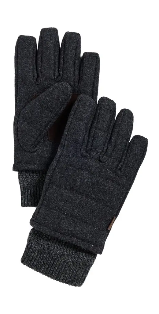 Polo Ralph Lauren Wool Channel Quilted Gloves