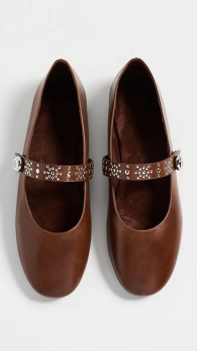 Tory Burch Romy Stud Mary Jane Flats | Thumbnail 5