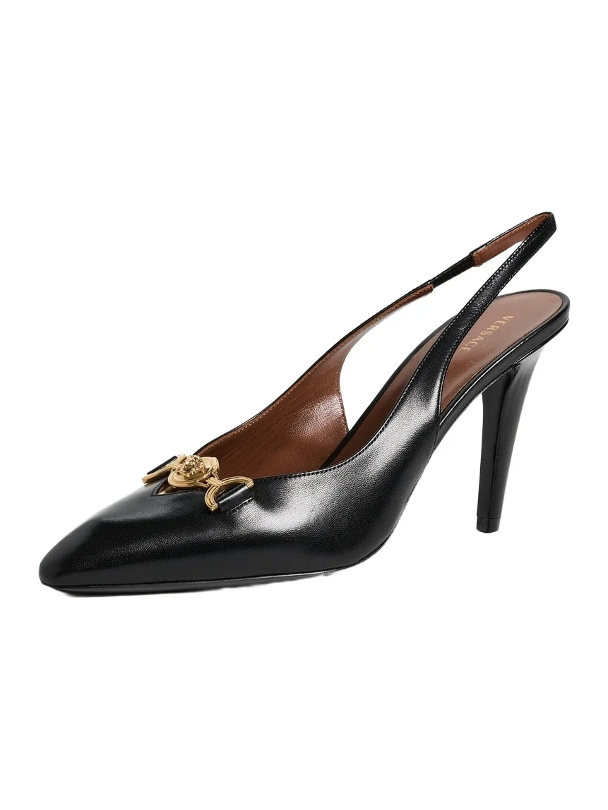 Lamb Leather Sling Back Heels Lamb Leather Sling Back Heels