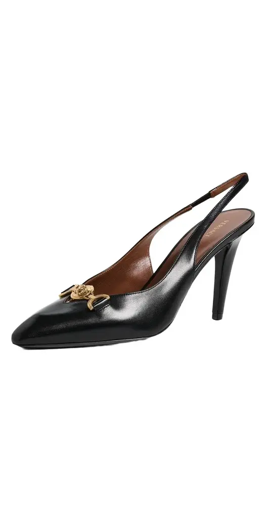 Lamb Leather Sling Back Heels