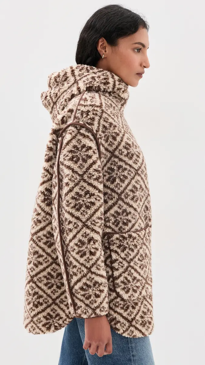Marea Hooded Sherpa Jacket | Thumbnail 4