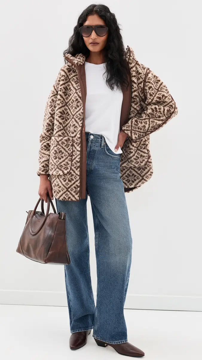Marea Hooded Sherpa Jacket | Thumbnail 5
