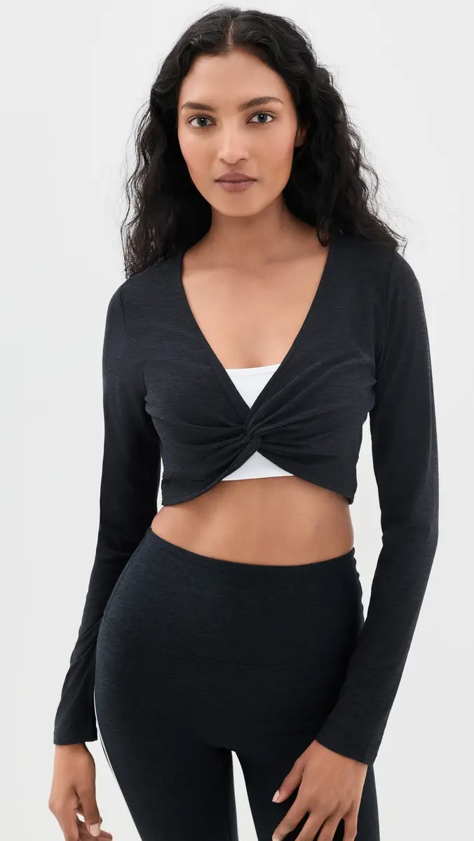 Beyond Yoga Featherweight Plie Long Sleeve Tee | Thumbnail 2 Beyond Yoga Featherweight Plie Long Sleeve Tee | Thumbnail 2