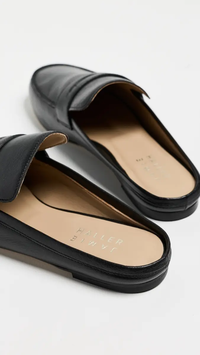 Jamie Haller Penny Loafer Mules | Thumbnail 4 Jamie Haller Penny Loafer Mules | Thumbnail 4