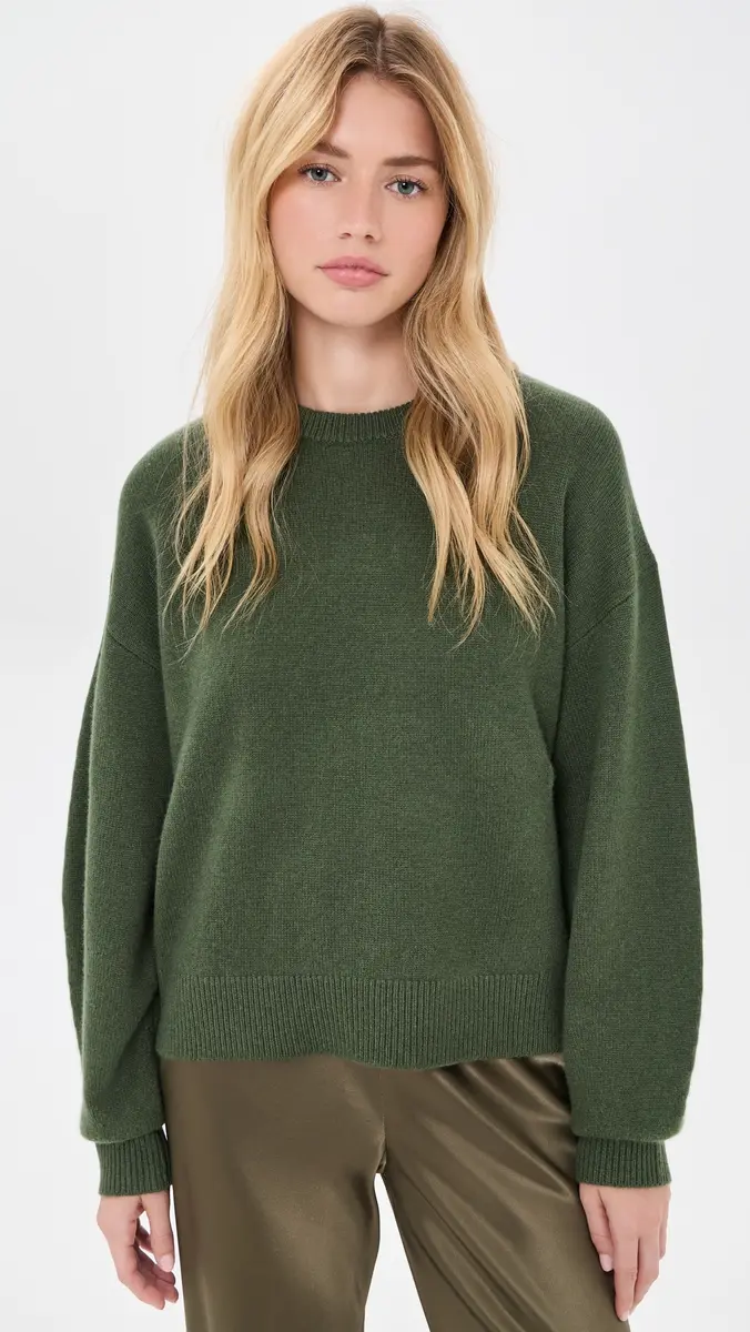 Theory Cashmere Crew Neck Sweater | Thumbnail 2 Theory Cashmere Crew Neck Sweater | Thumbnail 2