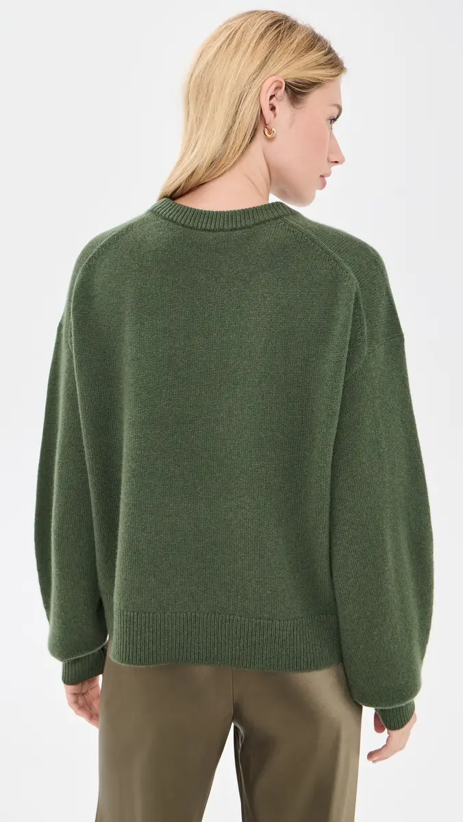 Theory Cashmere Crew Neck Sweater | Thumbnail 3 Theory Cashmere Crew Neck Sweater | Thumbnail 3