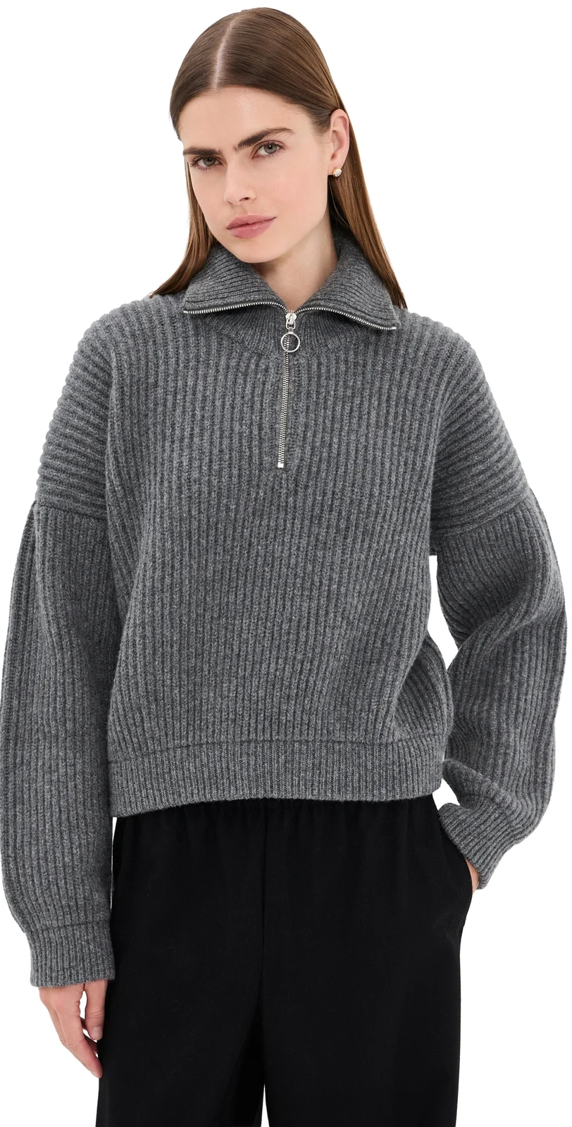 & The Chunky Rib Quarter Zip & The Chunky Rib Quarter Zip