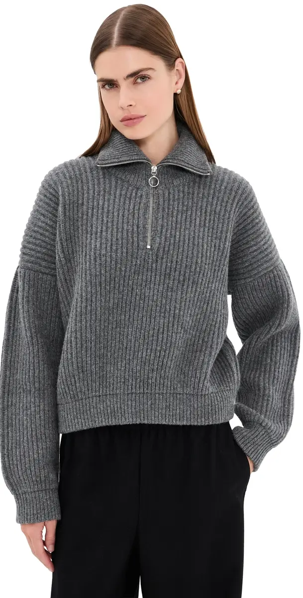 Daughter & The Chunky Rib Quarter Zip
