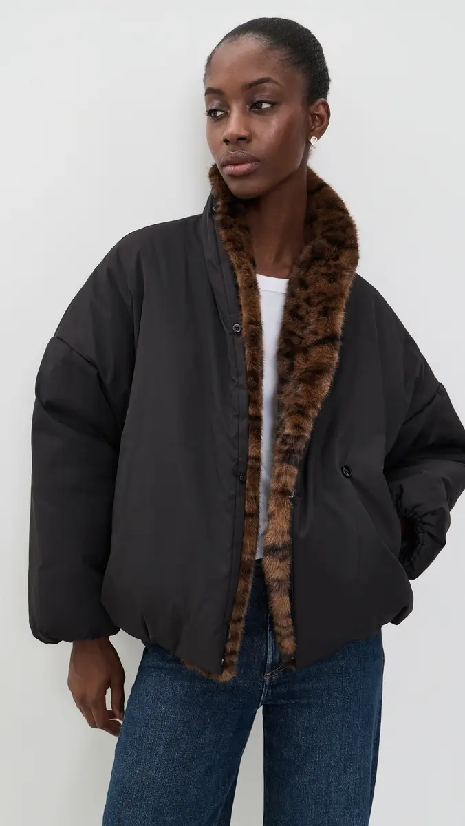 Bailey Rose Black Leopard Jacket | Thumbnail 2 Bailey Rose Black Leopard Jacket | Thumbnail 2