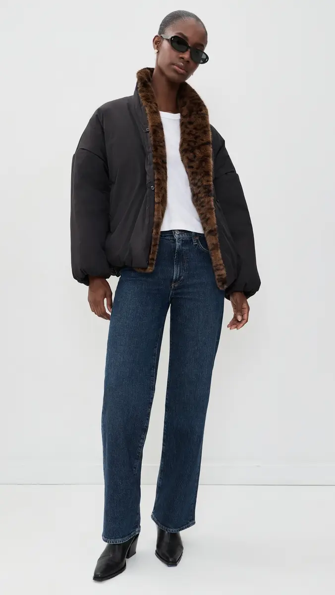 Bailey Rose Black Leopard Jacket | Thumbnail 5 Bailey Rose Black Leopard Jacket | Thumbnail 5