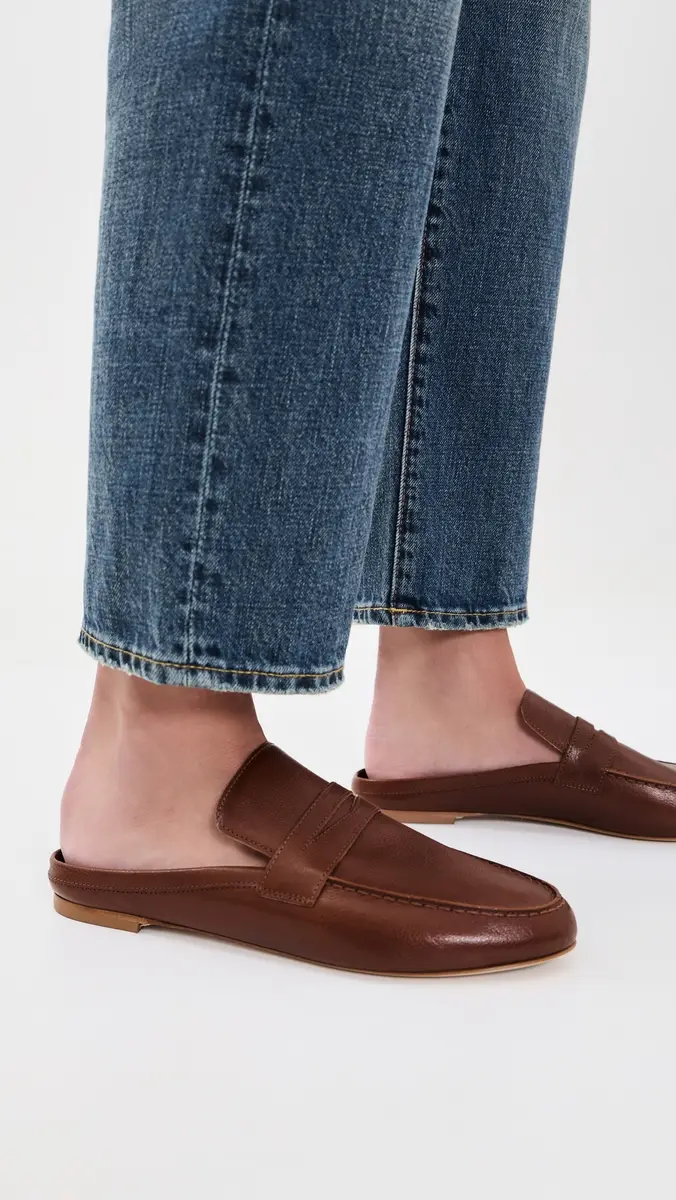 Jamie Haller Penny Loafer Mules | Thumbnail 3 Jamie Haller Penny Loafer Mules | Thumbnail 3