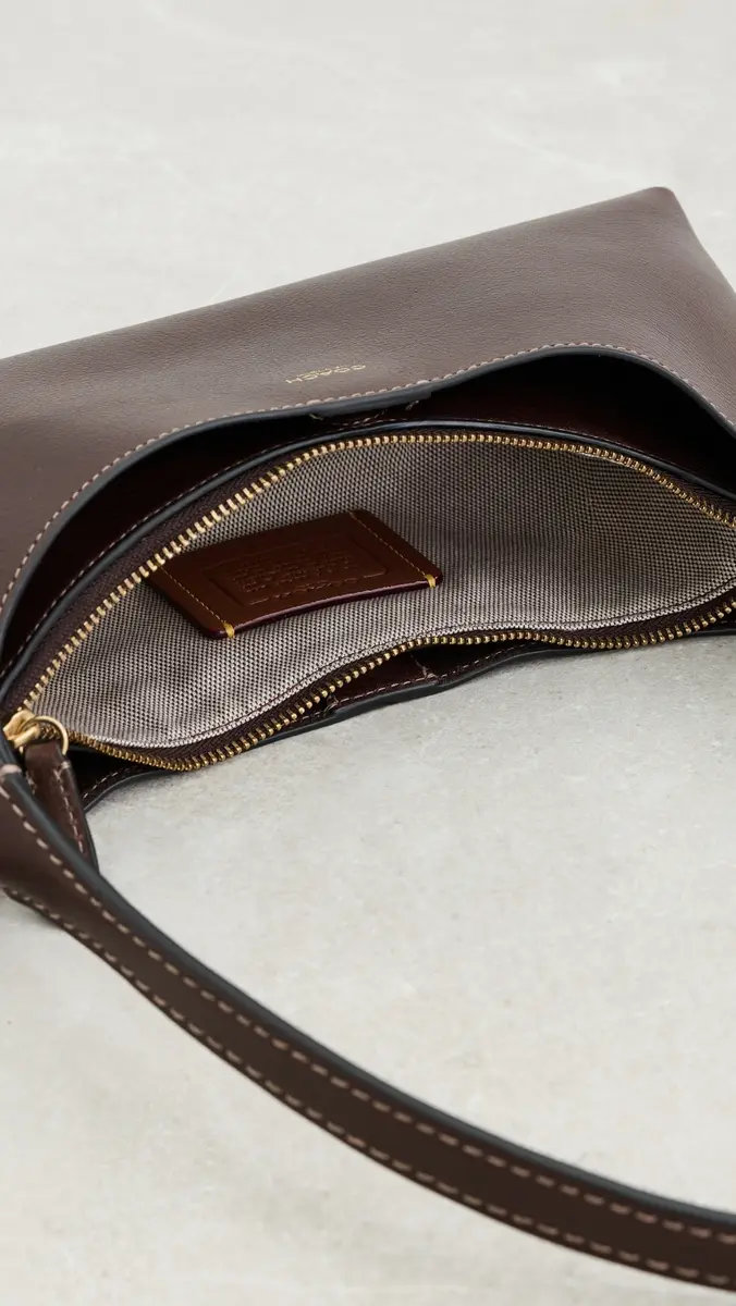 Coach Natural Grain Leather Brooklyn 26 Shoulder Bag | Thumbnail 6 Coach Natural Grain Leather Brooklyn 26 Shoulder Bag | Thumbnail 6