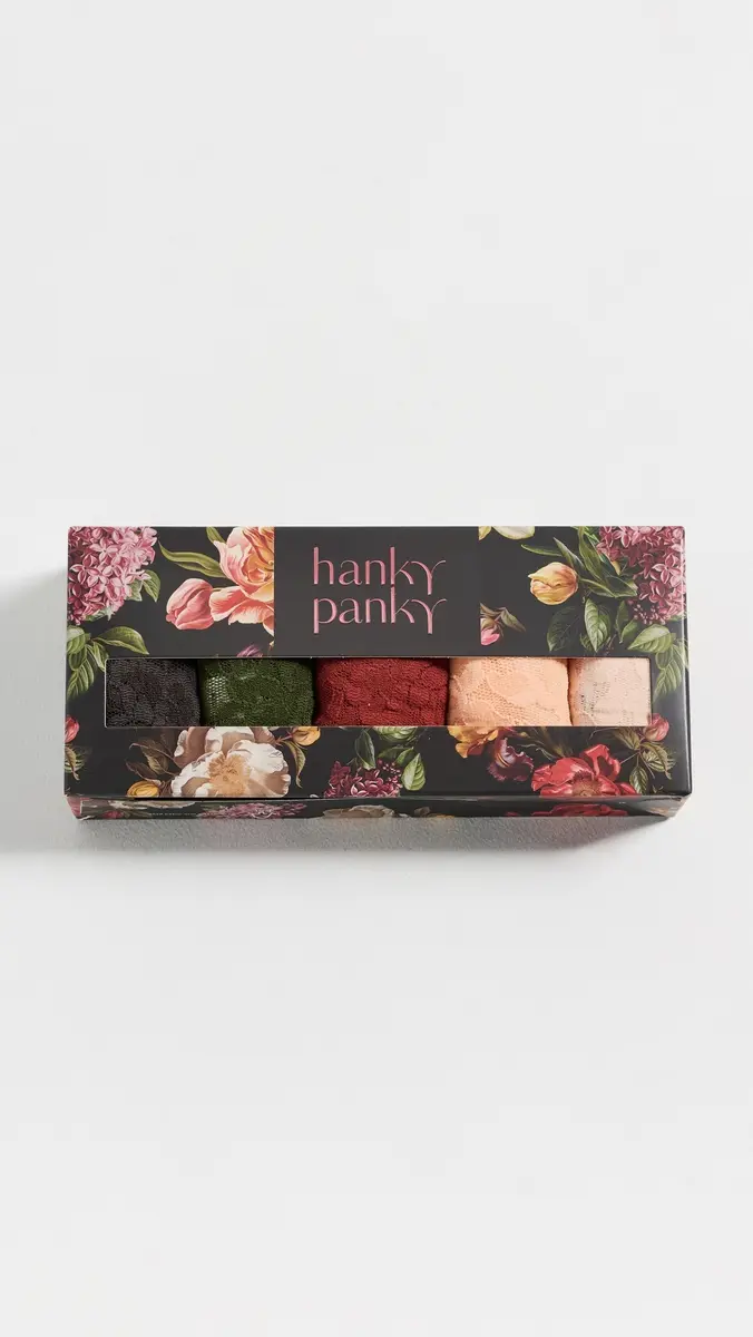 Hanky Panky Lace Original Rise 5 Pack | Thumbnail 5