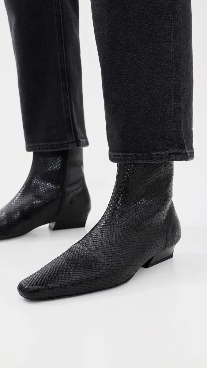 Staud Wally Flat Ankle Boots | Thumbnail 3 Staud Wally Flat Ankle Boots | Thumbnail 3