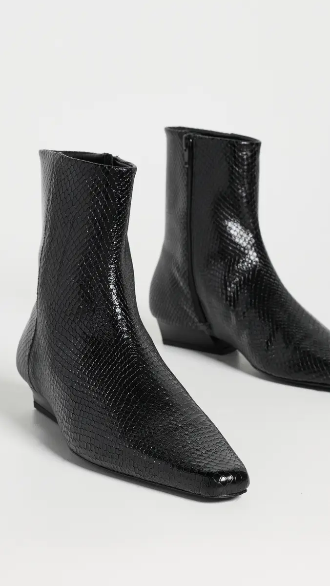 Staud Wally Flat Ankle Boots | Thumbnail 5 Staud Wally Flat Ankle Boots | Thumbnail 5