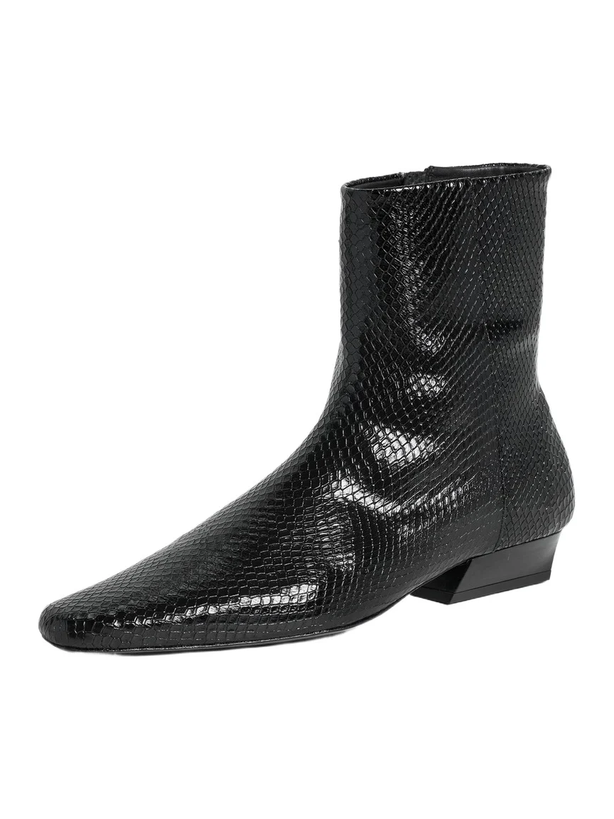 Wally Flat Ankle Boots Wally Flat Ankle Boots