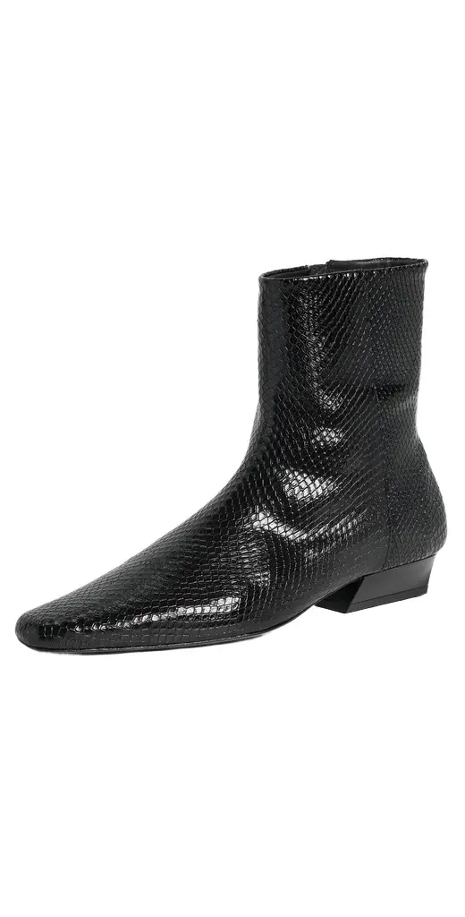 Staud Wally Flat Ankle Boots