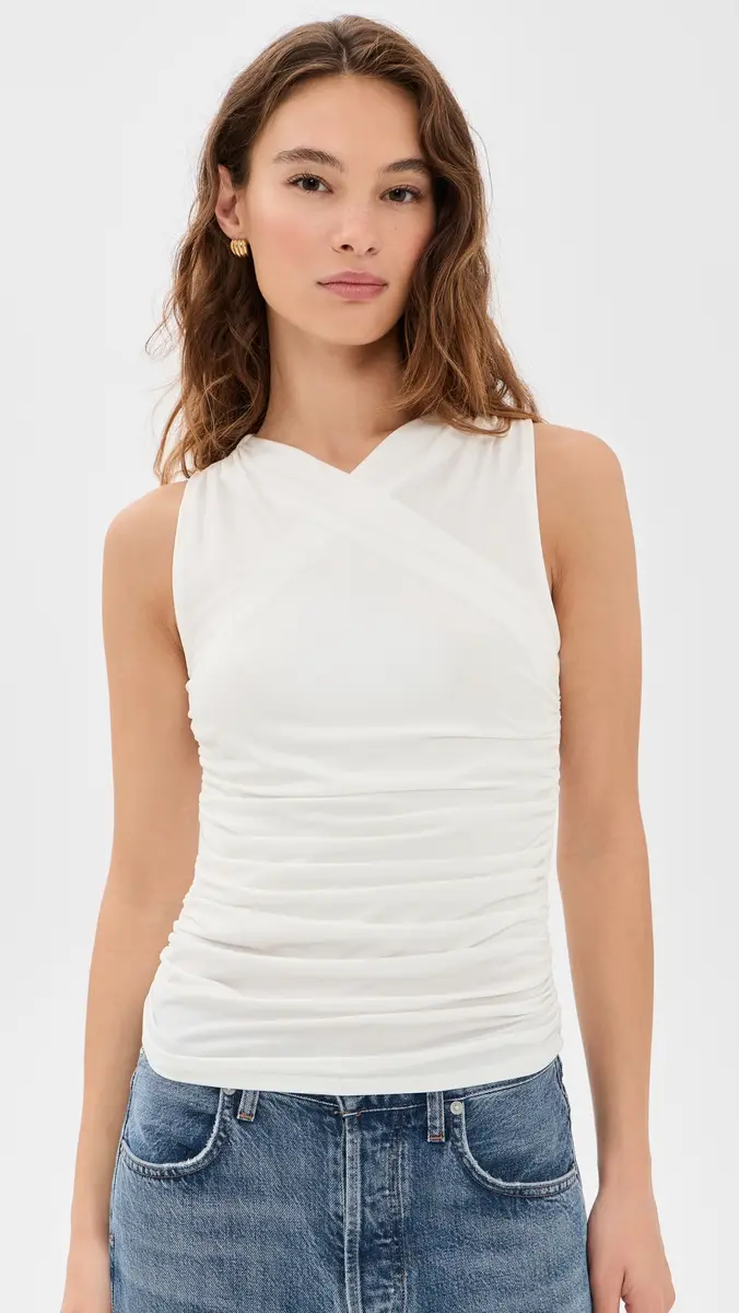 THE LINE BY K Tavi Ruched Tank Top | Thumbnail 2 THE LINE BY K Tavi Ruched Tank Top | Thumbnail 2