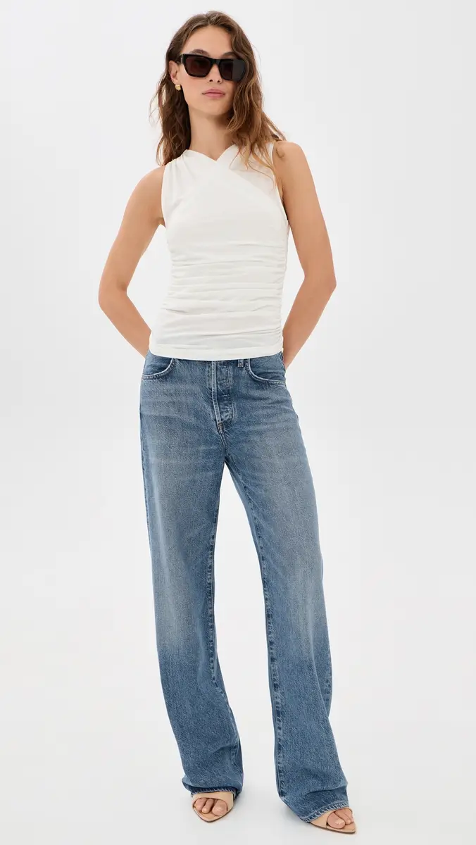 THE LINE BY K Tavi Ruched Tank Top | Thumbnail 5 THE LINE BY K Tavi Ruched Tank Top | Thumbnail 5