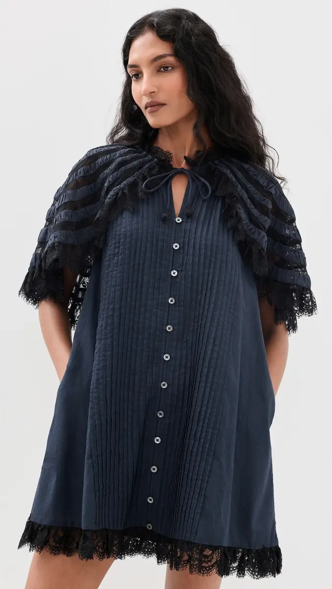 Sea Margaret Capelet Mini Dress | Thumbnail 2