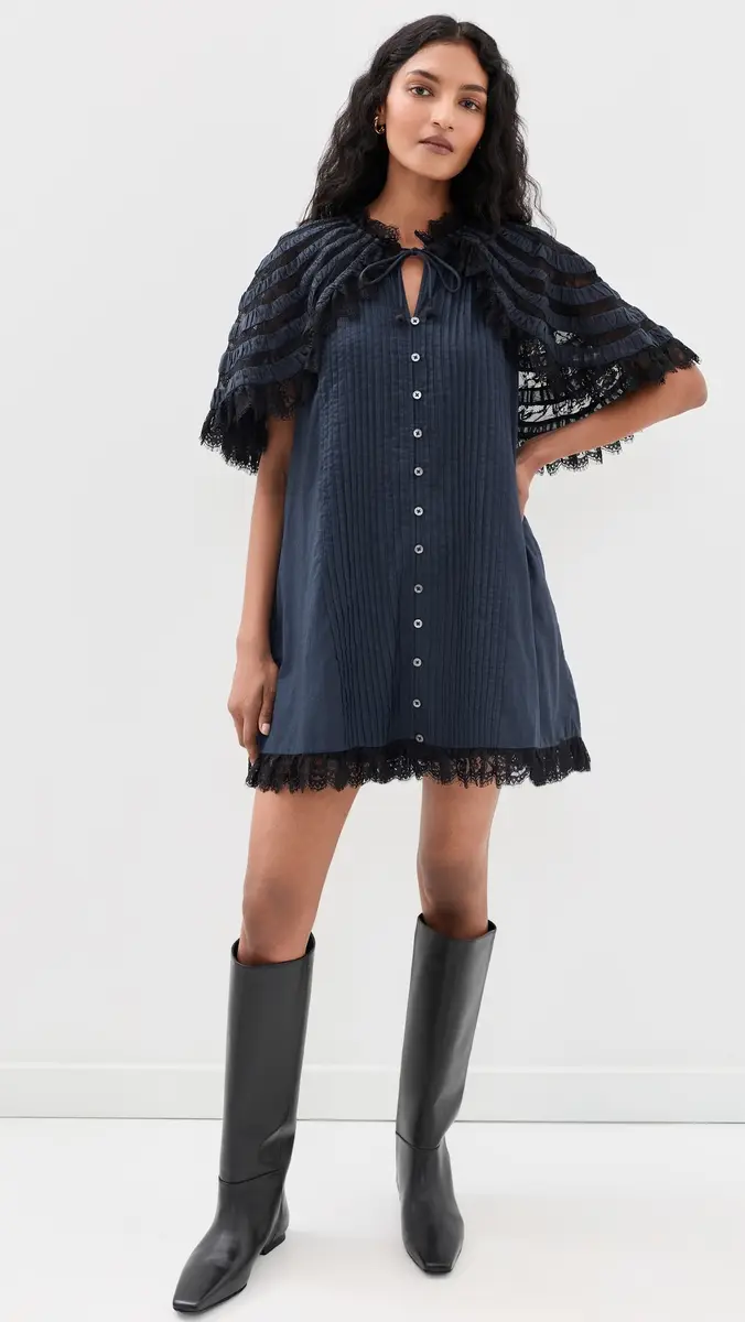 Sea Margaret Capelet Mini Dress | Thumbnail 5