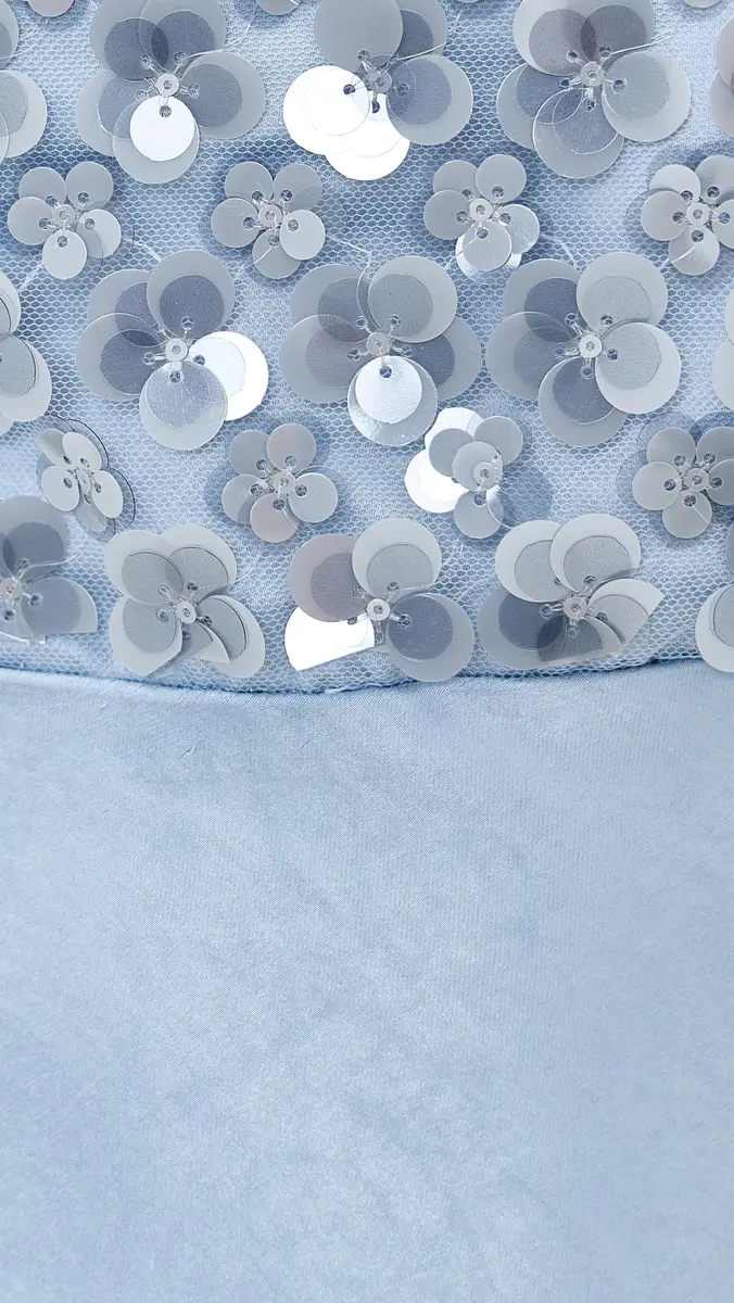 Bailey Rose Blue Mini Dress | Thumbnail 6