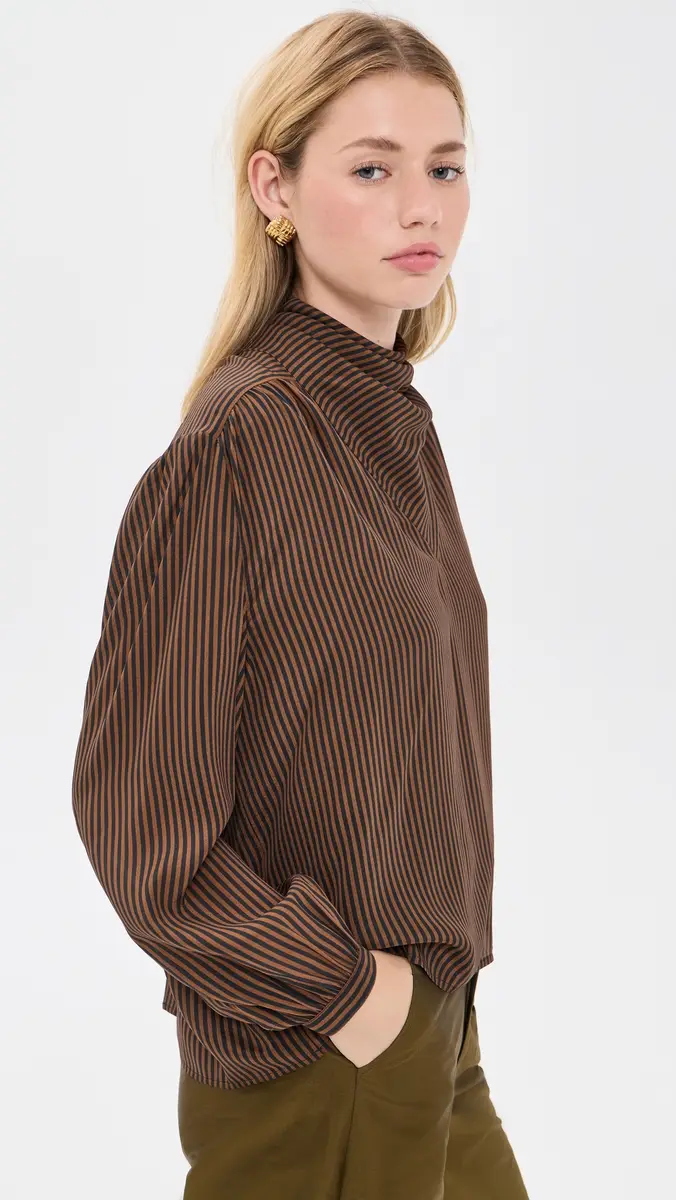 Jamie Haller The Hankie Silk Blouse | Thumbnail 4 Jamie Haller The Hankie Silk Blouse | Thumbnail 4