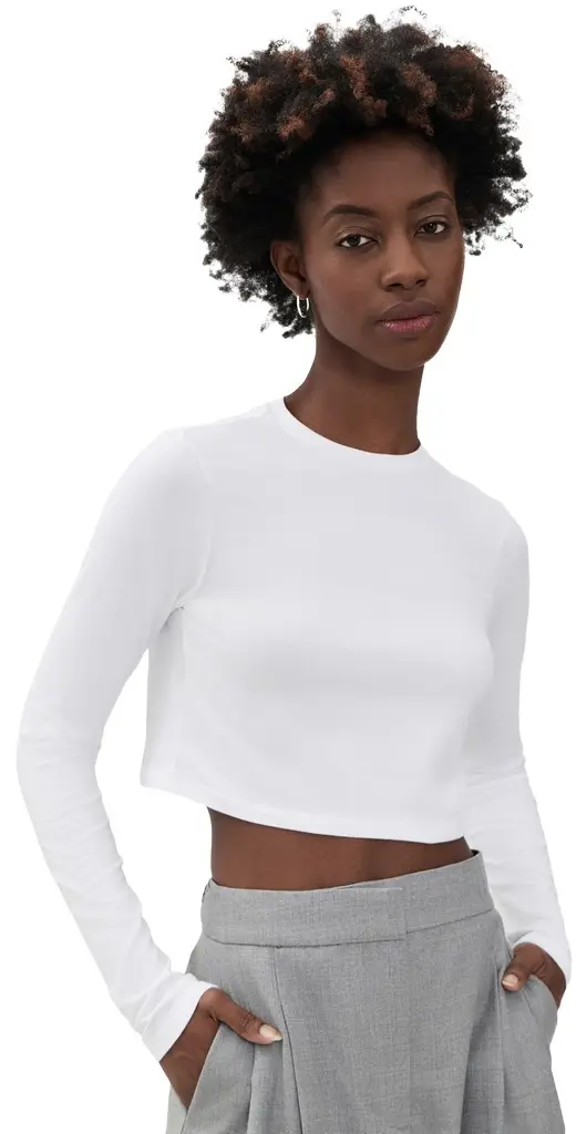The Laura Long Sleeve Crop Top