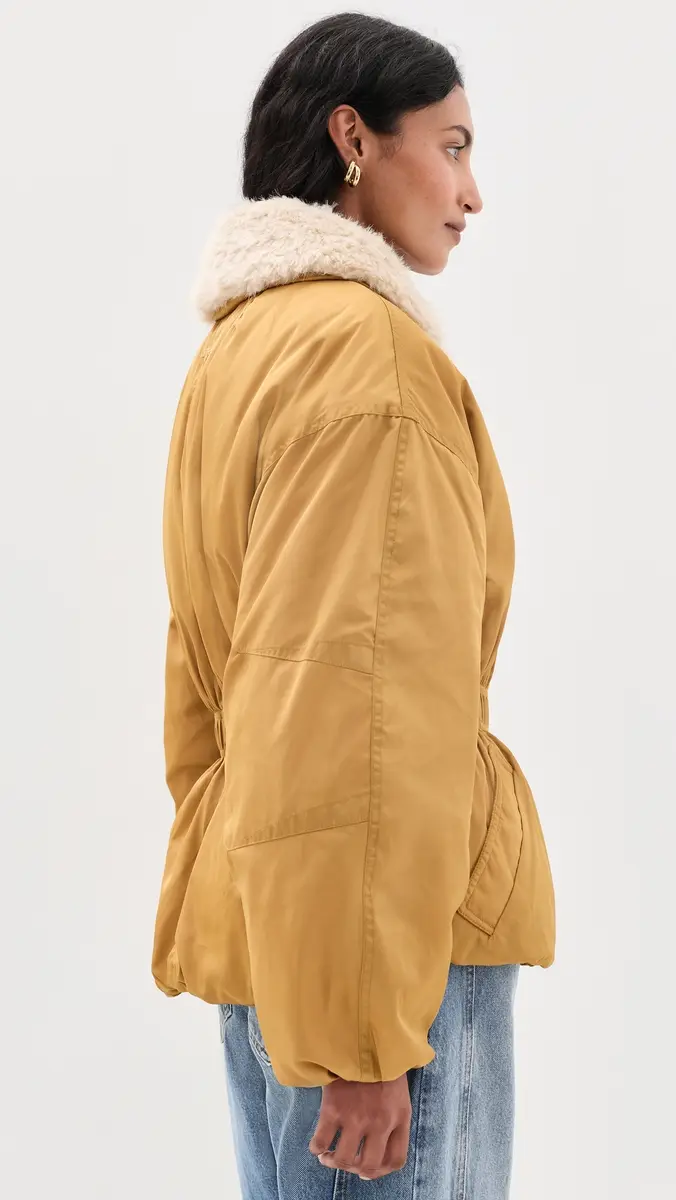 ISABEL MARANT ÉTOILE Selja Coat | Thumbnail 4 ISABEL MARANT ÉTOILE Selja Coat | Thumbnail 4