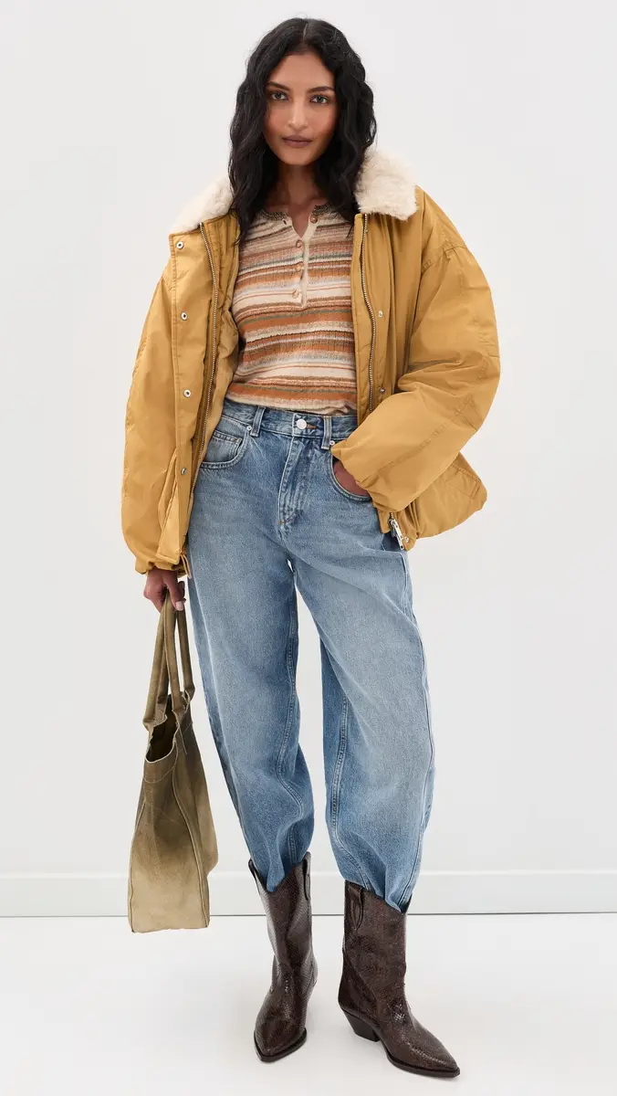 ISABEL MARANT ÉTOILE Selja Coat | Thumbnail 5 ISABEL MARANT ÉTOILE Selja Coat | Thumbnail 5