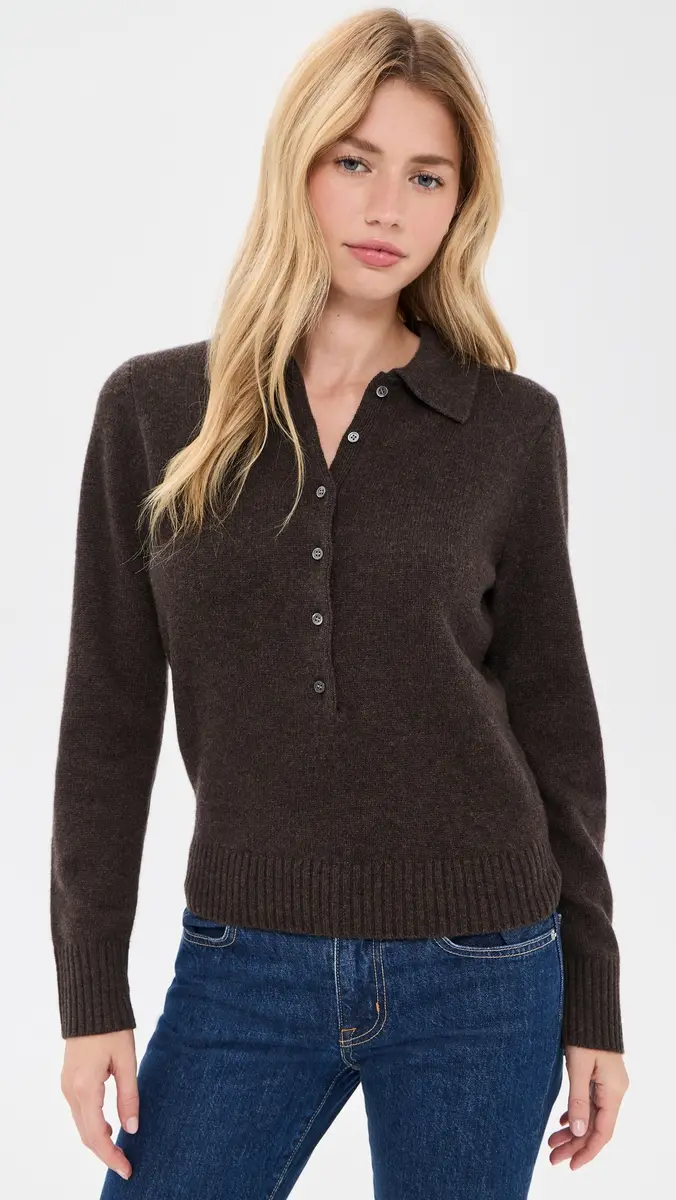 Alex Mill Alice Cashmere Polo | Thumbnail 2 Alex Mill Alice Cashmere Polo | Thumbnail 2