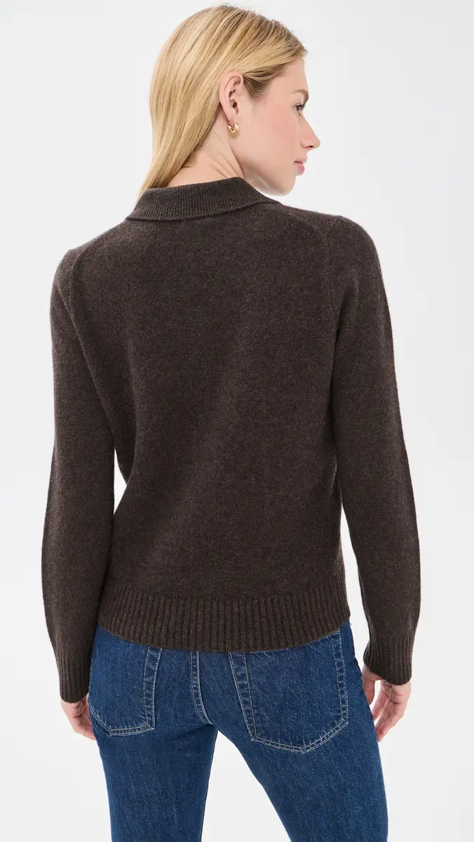 Alex Mill Alice Cashmere Polo | Thumbnail 3 Alex Mill Alice Cashmere Polo | Thumbnail 3