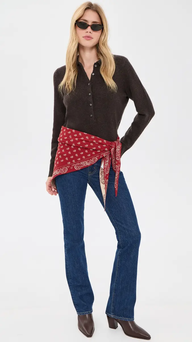 Alex Mill Alice Cashmere Polo | Thumbnail 5 Alex Mill Alice Cashmere Polo | Thumbnail 5