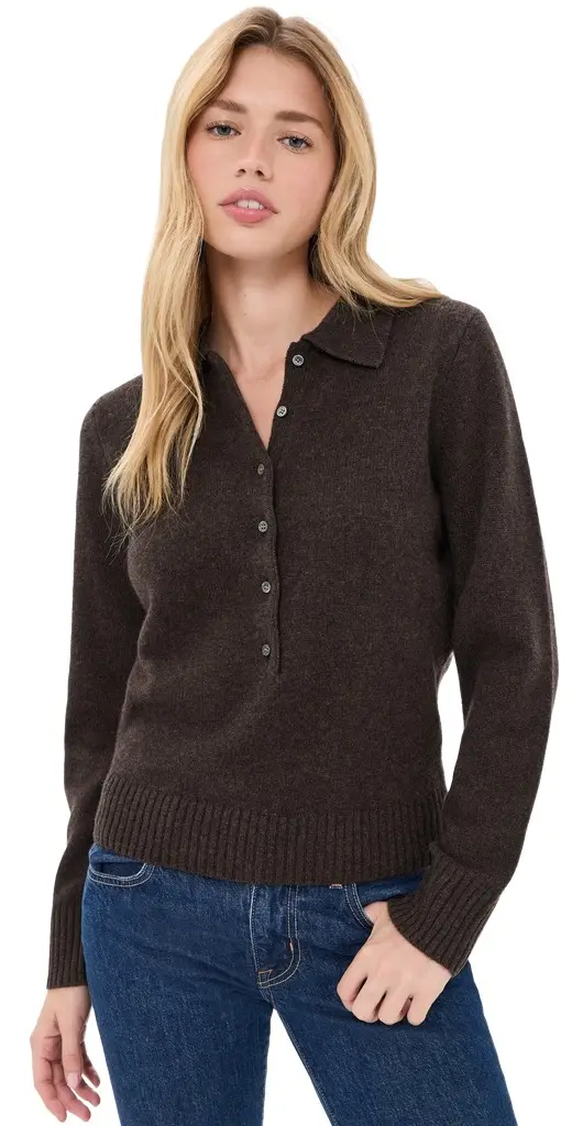 Alex Mill Alice Cashmere Polo