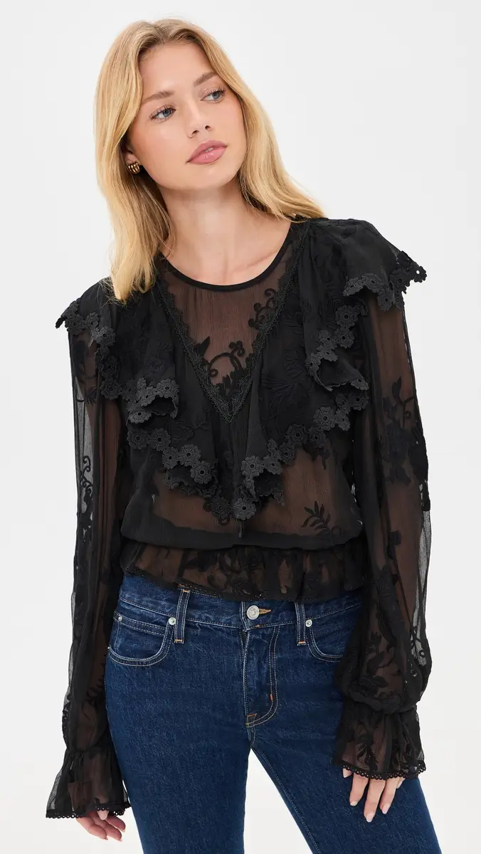 PAIGE Akari Silk Blouse | Thumbnail 2 PAIGE Akari Silk Blouse | Thumbnail 2