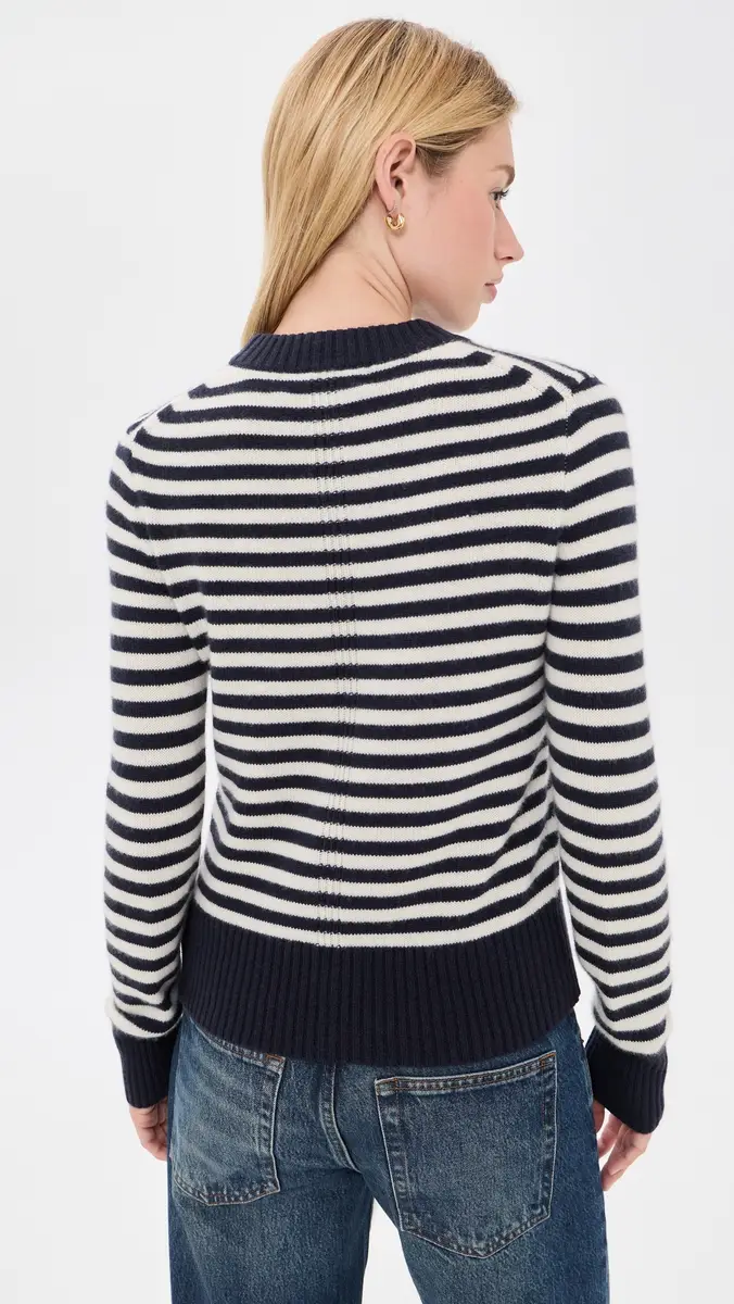 Alex Mill Marais Striped Sweater in Cashmere | Thumbnail 4 Alex Mill Marais Striped Sweater in Cashmere | Thumbnail 4