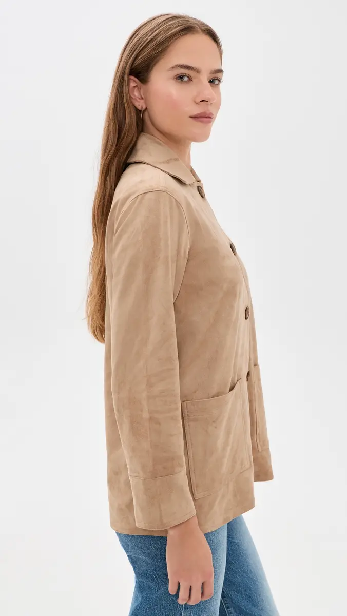 Z Supply Decker Suede Chore Jacket | Thumbnail 4 Z Supply Decker Suede Chore Jacket | Thumbnail 4