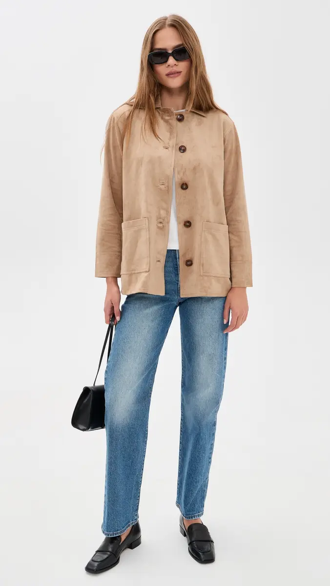 Z Supply Decker Suede Chore Jacket | Thumbnail 5 Z Supply Decker Suede Chore Jacket | Thumbnail 5