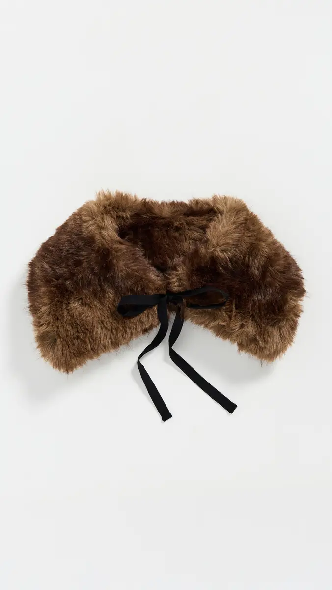 Apparis Eliza Faux Fur Collar | Thumbnail 2 Apparis Eliza Faux Fur Collar | Thumbnail 2