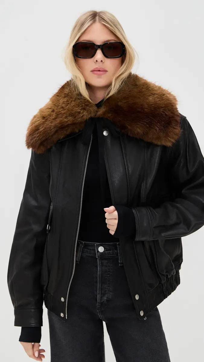 Apparis Eliza Faux Fur Collar | Thumbnail 3 Apparis Eliza Faux Fur Collar | Thumbnail 3